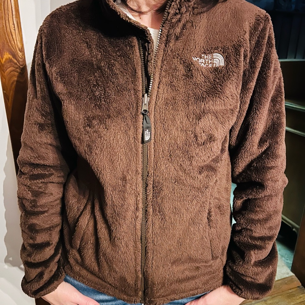 The North Face Women’s Brown Fleece Jacket Medium